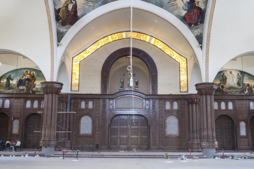 صورة من أعمال CAT Egypt — الكنائس — Coptic Orthodox Cathedral of Fayoum