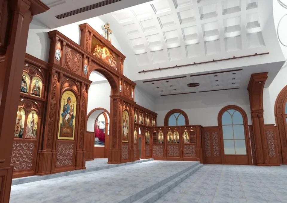 صورة من أعمال CAT Egypt — الكنائس — Virgin Mary and St. Pachomius Coptic Orthodox Church