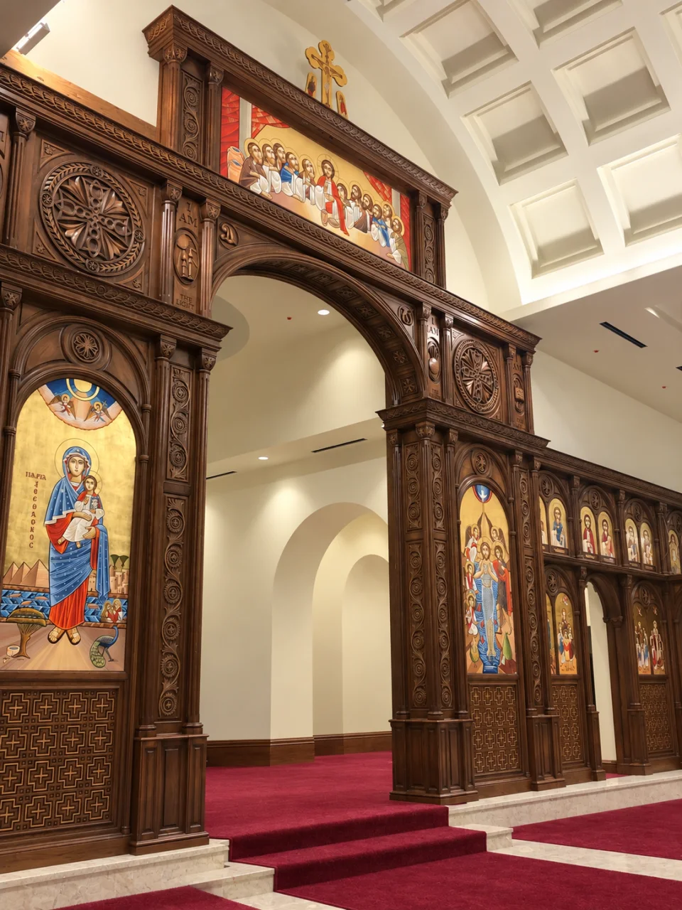 صورة من أعمال CAT Egypt — الكنائس — Virgin Mary and St. Pachomius Coptic Orthodox Church