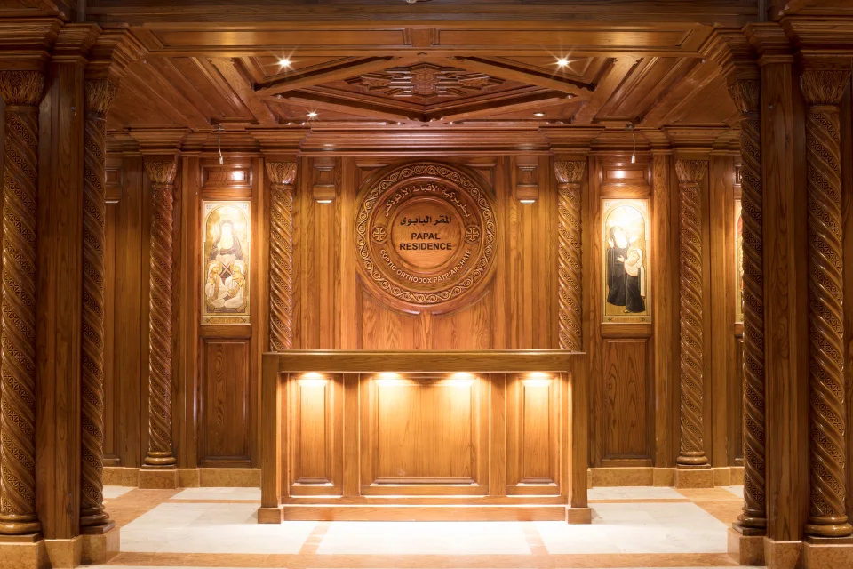 صورة من أعمال CAT Egypt — الكنائس — Coptic Orthodox Cathedral of St. Mark, Abbasiya
