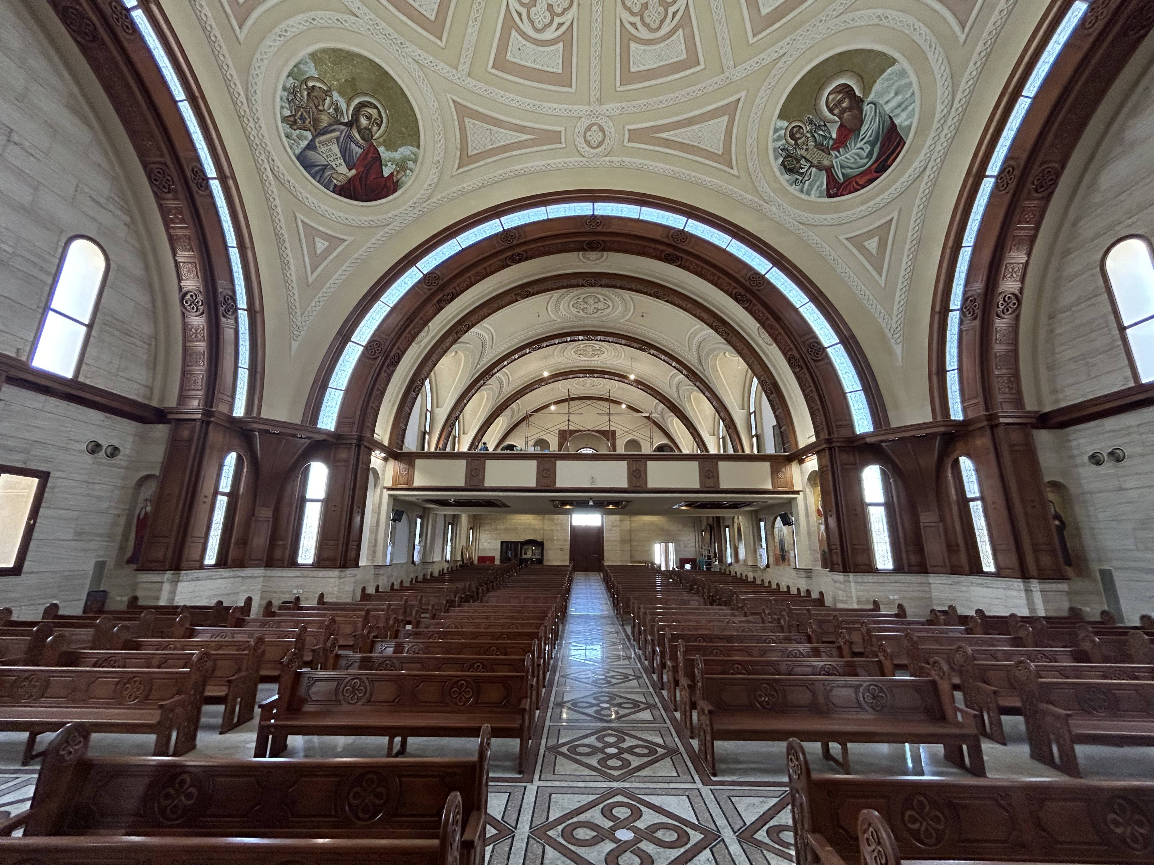 St. Anthony Coptic Orthodox Church — church woodwork — Cairo, Egypt — view 23