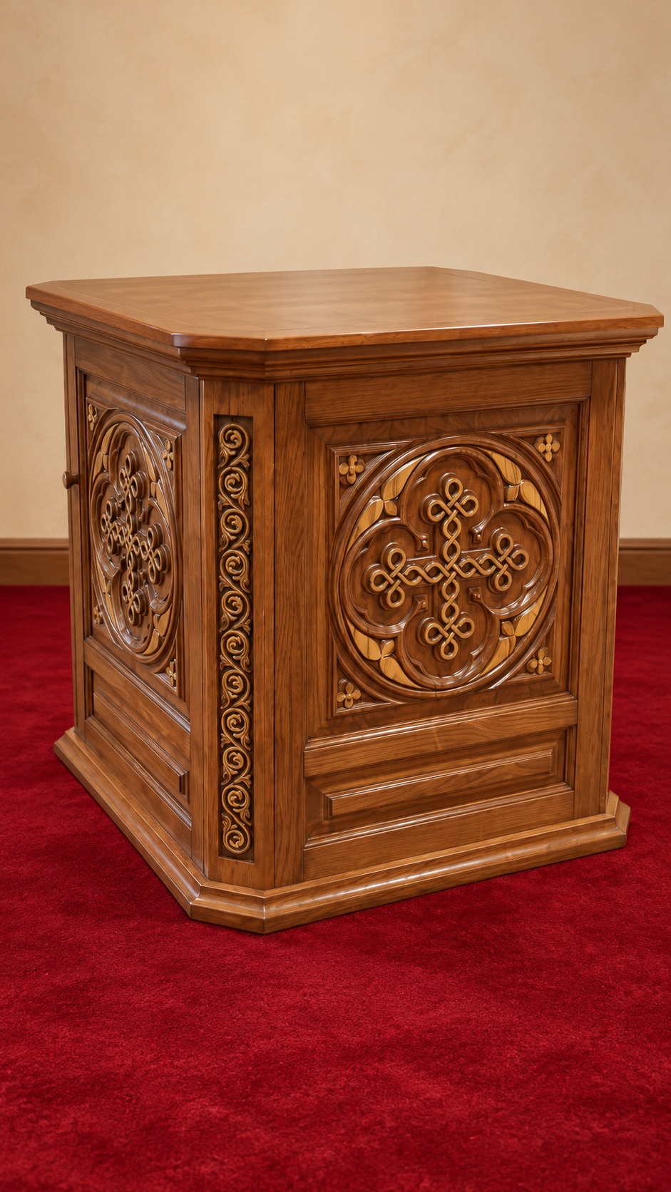 St. Anthony Coptic Orthodox Church — church woodwork — Cairo, Egypt — view 28