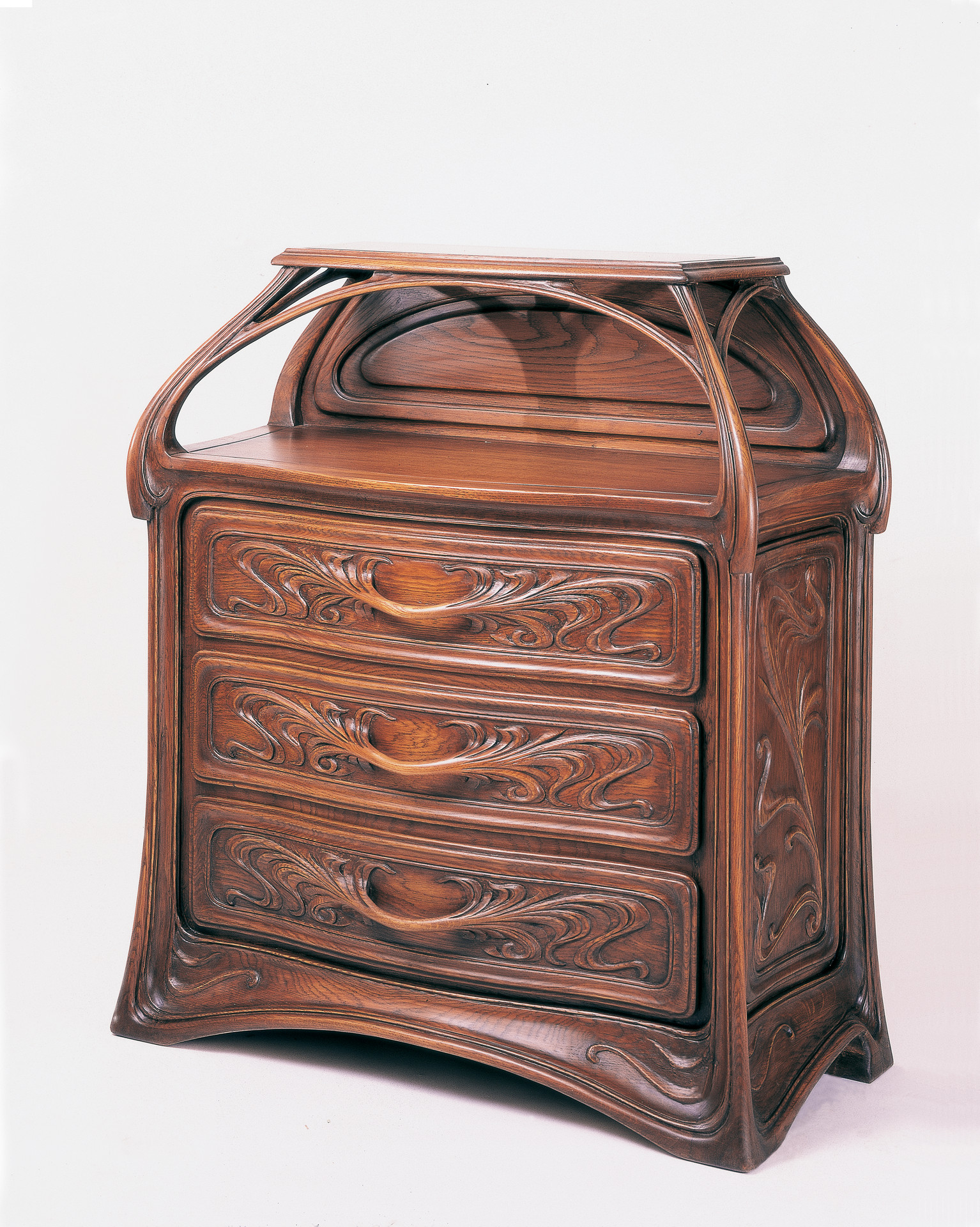 Art Nouveau — custom woodwork — view 8