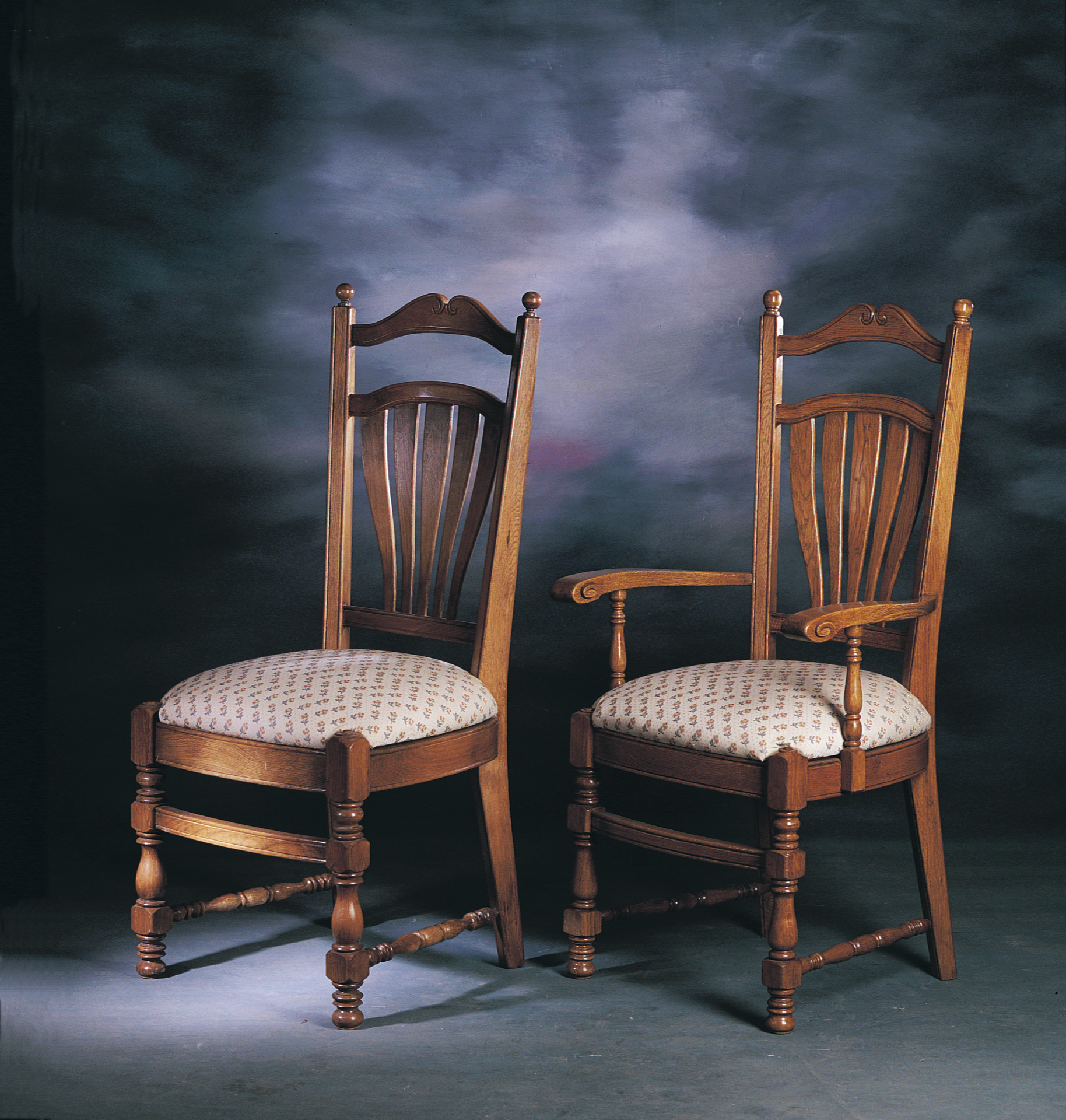 Chairs — custom woodwork — view 2