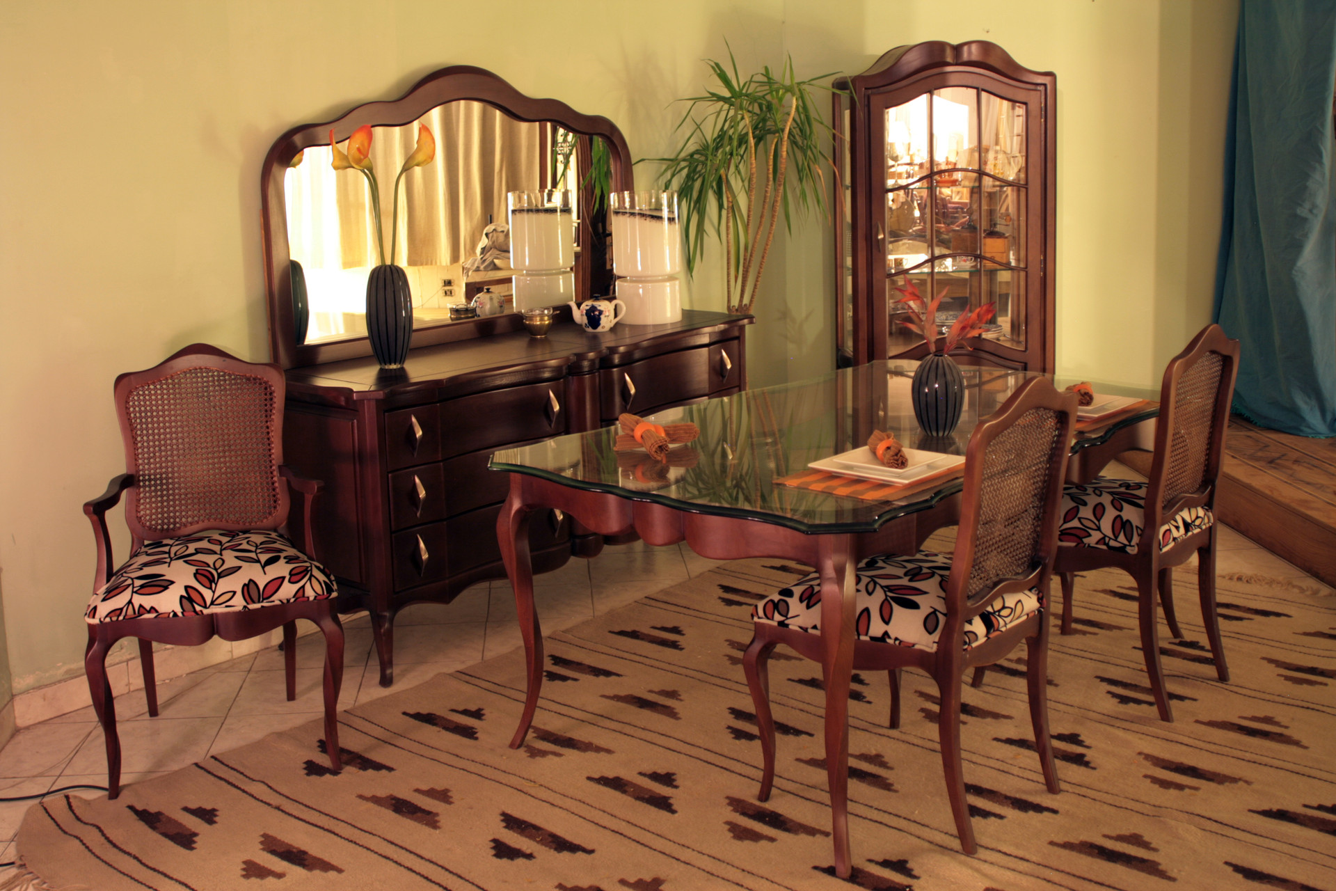 Queen Anne — custom woodwork — view 2