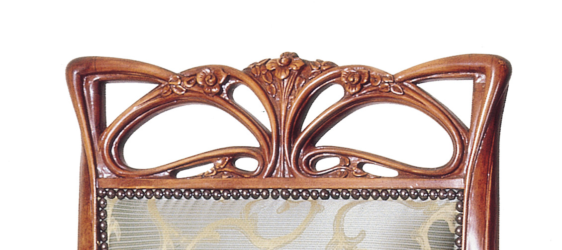 Art Nouveau — custom woodwork — view 17